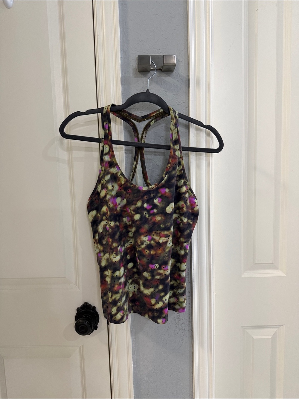 lululemon athletica align tank Multi-Color Printed Racerback Tank